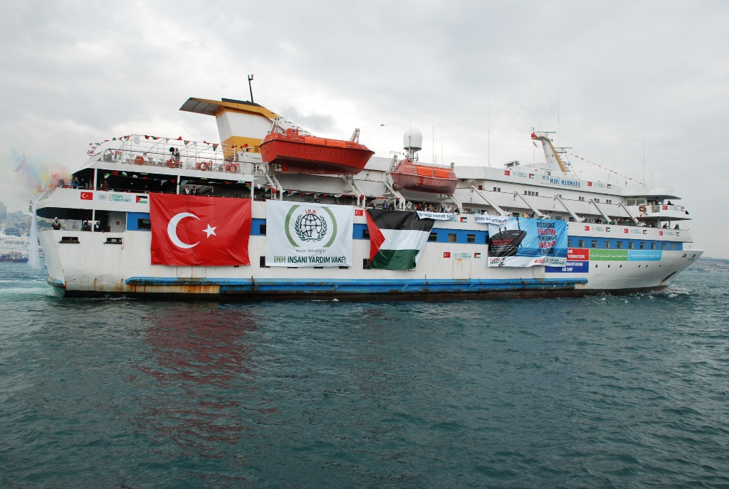 Flotilla ship the Mavi Marmara [CC: Free Gaza movement]