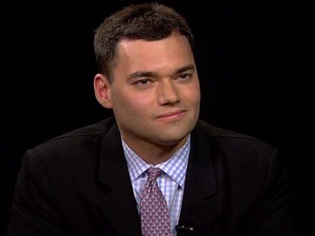Peter Beinart must be scary. Because he's not smiling here. 