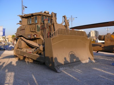 Israeli bulldozer. | CC via Wikimedia Commons
