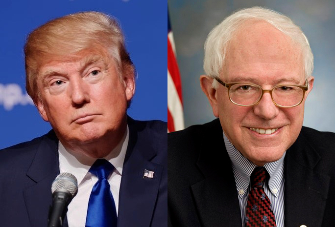 Donald Trump and Bernie Sanders talk about Jewishness in different ways