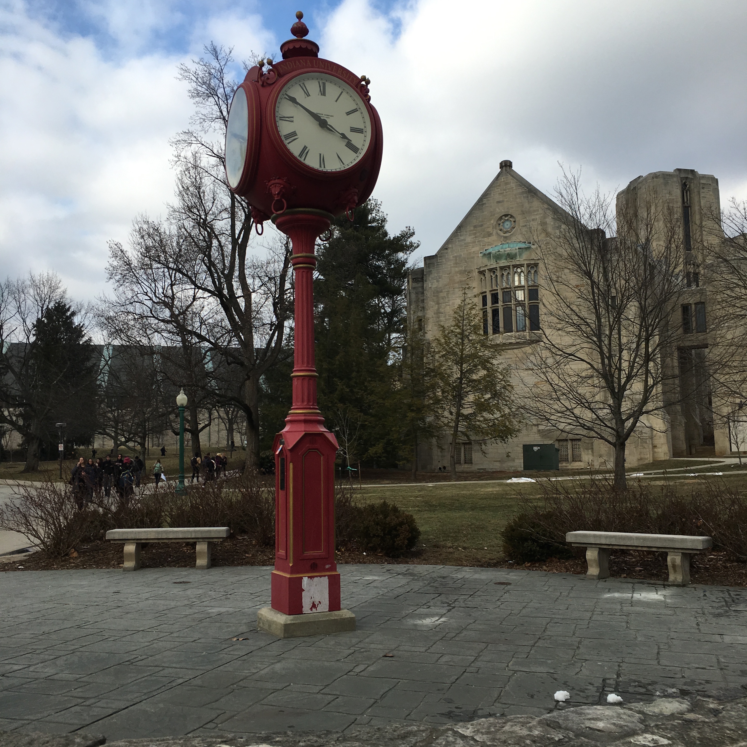 The clock tower at Indiana University, where Samantha Levinson saw a Muslim student harassed. | Photo by Samantha Levinson