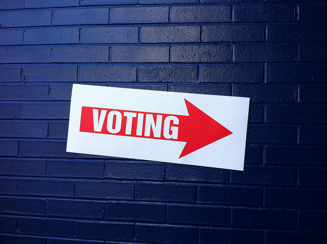 Go out and vote!| By justgrimes [CC BY 2.0], via Creative Commons