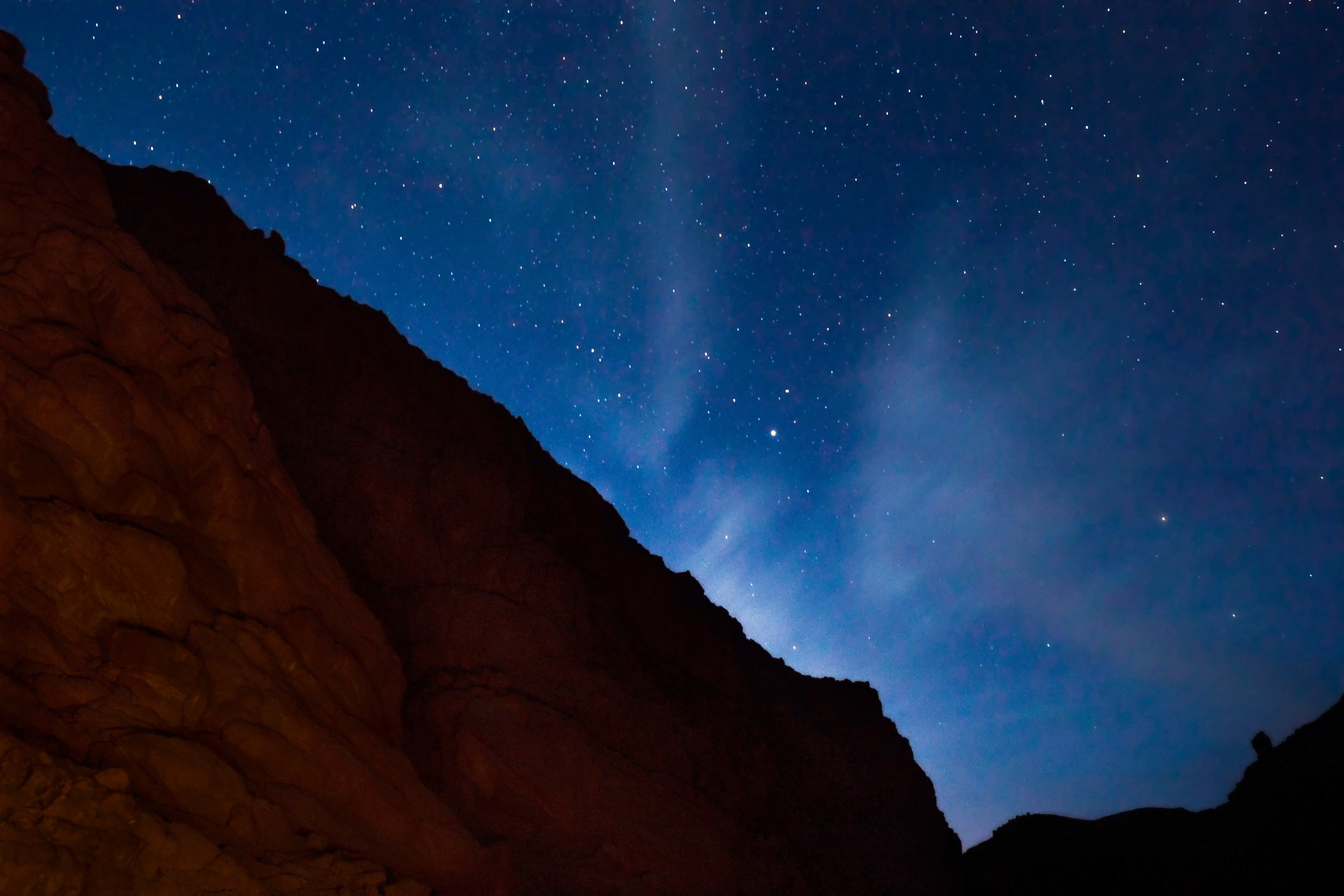 Thousands of Stars Light up the Night Sky over Egypt in the Desert