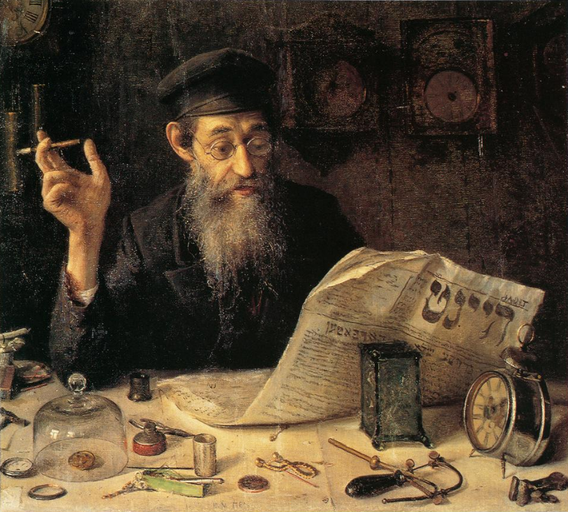 Yehuda Pen's The Watchmaker (1914)